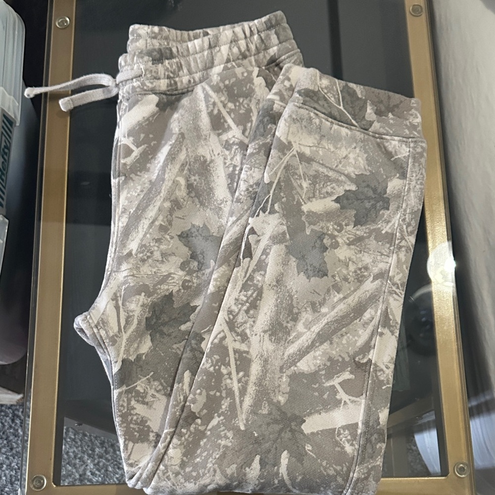Abercrombie Kids Gray Camouflage Pants